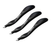 Bostitch Office Professional Push Style Easy Staple Remover, nero, confezione da 3 (30000-BLK-3PK)