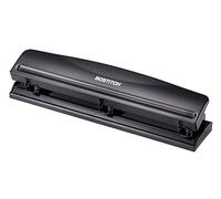 Bostitch Perforatore a 3 fori, 12 fogli, nero (KT-HP12-BLK)