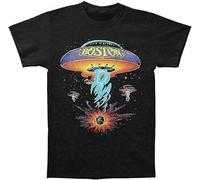 Boston Band Back Rock Vintage Cotton Black T-Shirt Black 3XL