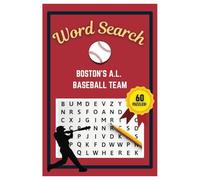 Boston Baseball Word Search Puzzle Book: Word Searches with easy to read print | 6x9 inches | 60 Puzzles, 720 Words, 90 Pages | Gift for Baseball Fans, Vacations, Road Trips, Holidays, & Free Time