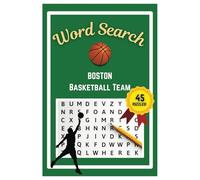 Boston Basketball Team Word Search Puzzle Book: Word Searches with easy to read print | 6x9 inches | 45 Puzzles, 405 Words, 68 Pages | Gift for ... Vacations, Road Trips, Holidays, & Free Time