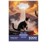 Boston Cat Puzle De 1000 Piezas Pasatiempo Creativo, Regalo, Diversión Pet Cat Juego Educativo Para Adultos Y Niños Mayores De 12 Años70x50cm/1000pcs
