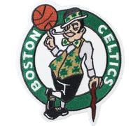 Boston Celtics Ufficiale NBA Emblema Toppa Rotondo Ritorno Al Passato Maglia