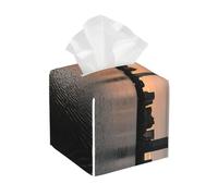 Boston Charles River City Skyline Sunset Tissue Box Cover Quadrato, Porta fazzoletti Quadrato Cubo Copertura Cubo di Tessuto Cuoio