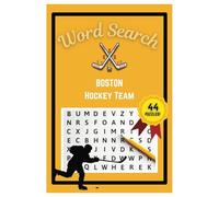 Boston Hockey Word Search Puzzle Book: Word Searches with easy to read print | 6x9 inches | 44 Puzzles, 396 Words, 66 Pages | Gift for Hockey Fans, Vacations, Road Trips, Holidays, & Free Time