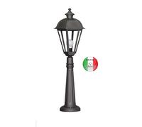 Boston lampione esterno giardini in alluminio C09 H.86 Cm Made in Italy