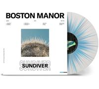 Boston Manor Sundiver - White Sky Blue Grey Splatter (Vinyl LP)