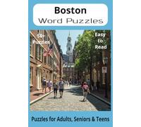 Boston Massachusetts Word Search Puzzle Book: Word Searches About the City of Boston Massachusetts - Explore Its History, Sights, Culture & More | ... - Great for Travel, Holidays, and Downtime
