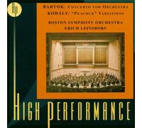 Boston Symphony Orch Bartok: Concerto for Orchestra / Kodaly: Peacock Varia (CD)