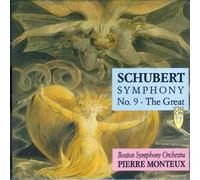 BOSTON SYMPHONY ORCHESTRA CONDUCTED BY PIERRE MONTEUX - SCHUBERT - SYMPHONY NO.9 : THE GREAT(IMPORT)