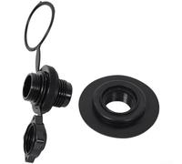 Boston Tappo Valvola Aria, Filettatura 22mm ABS Nero