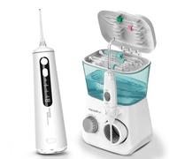 Boston Tech Acquisto intelligente: Taleto Portale Detal Irrigator in Oe Package Risparmia sulla cura della tua salute orale a casa e sul bocchino da viaggio, Mode, ricaricabile Aquaik Duo