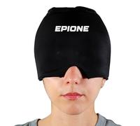 Boston Tech Epione - Cappello per Emicrania con Gel | Sollievo per Mal di Testa e Tensione | Terapia Caldo-Freddo | Compressione a 360° | Materiale Morbido, Flessibile e Confortevole