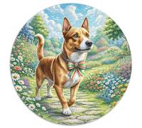 Boston Terrier 1000 Pieces Jigsaw Puzzles For Adults Challenging Game Stress Relieving Entertainment Cultivate The Spirit of Teamwork for Men, Women, Elders, Seniors 1000pcs (67.5x67.5cm)
