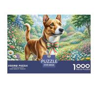 Boston Terrier 1000 Pieces Jigsaw Puzzles For Adults Educational Games Stress Relieving Entertainment Cultivate The Spirit of Teamwork for Men, Women, Elders, Seniors 38x26cm/1000pcs
