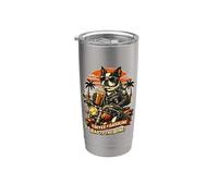 Boston Terrier bere caffè e andare in moto DIGOR Bicchiere termico in acciaio inox doppia parete