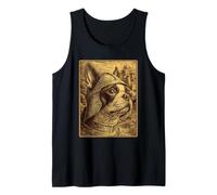 Boston Terrier Cavaliere Medievale Surreale Fantasy Bostie Dog Canotta