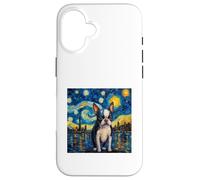 Boston Terrier Custodia per iPhone 16