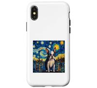 Boston Terrier Custodia per iPhone X/XS
