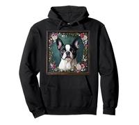 Boston Terrier Felpa con Cappuccio