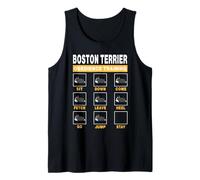 Boston Terrier Obedience Training Dog Funny To Trainer Puppy Canotta