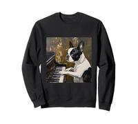 Boston Terrier Pianoforte Felpa