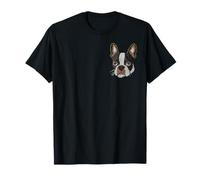 Boston Terrier Puppy Dog Cute Boston Terrier Festa della mamma Maglietta