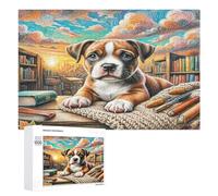 Boston Terrier Puzzle 1000 Pezzi Per Famiglia E Amici Rompicapo Relax Pressione Ridotta Giochi Da Tavolo Per Serate in Compagnia Regalo Natale 2025 1000 PCS