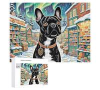 Boston Terrier Puzzle 500 Pezzi Per Famiglia E Amici Cute Pet Rompicapo Relax Pressione Ridotta Giochi Da Tavolo Per Serate in Compagnia Regalo Natale 2025 500 PCS