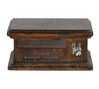 Boston Terrier - Urna per cenere di cane. Modello basso Art Dog IT