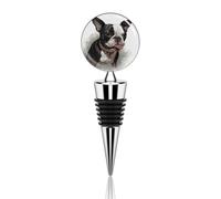 Boston Terrier Wine Saver Pompa sottovuoto Bottiglia di Champagne Stopper Multicolor Antiperdite e Riutilizzabile, conserva la freschezza delle bevande