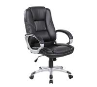 Serena Group 92344 Poltrona Direzionale Boston, Nero