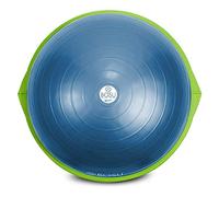 Bosu Attrezzi da palestra per la casa, l'attrezzo originale per migliorare allenamento, forza, equilibrio e flessibilità, diametro 66 cm, blu e verde