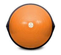 BOSU Balance Trainer 65 cm - Arancione/Nero Originale (Capacit di 300 libbre per ginnastica, fascia d'et per adulti, materiale in gomma)