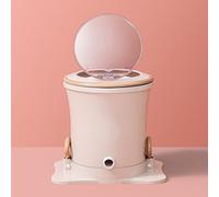 BOSUGE Mini disidratatore per Lavatrice a manovella, asciugatrice Portatile Manuale Non elettrica per Campeggio, dormitorio, Appartamenti, delicati, Albicocca