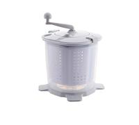BOSUGE Mini Lavatrice a manovella e disidratatore, Lavatrice per Vestiti per Bambini, Lavatrice Portatile Manuale Non elettrica, Adatta per dormitorio, Appartamento, Campeggio, Lavanderia, Blu/Grigio