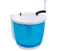 BOSUGE Mini Lavatrice Portatile A Manovella Mini Lavatrice Manuale Vestiti Non Elettrici Centrifuga Lavanderia Compatta per Dormitori Camper Campeggio ECC,Blue