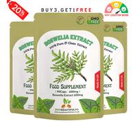 Boswelia Serrata Pillole 6000mg Puro & 100% Naturale il più Forte Joint Support