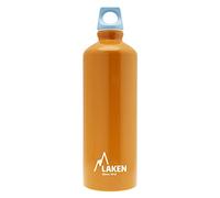 Bot. alu. Futura 0,75 L.-tapón azul -Naranja Bot.