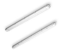 Bot lighting ld0wpf115 plafoniera stagna vuota 1565 mm - 1 tubi led t8 g13 ip65