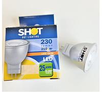 BOT LIGHTING SHOT LAMPADINA LED GU4 2,6W FARETTO MR11 12V (Luce Calda)