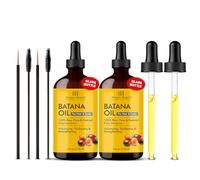 Botanic Hearth Olio di batana grezzo 100% puro e non raffinato (118 ml, confezione da 2) | Promuove capelli più spessi e più forti