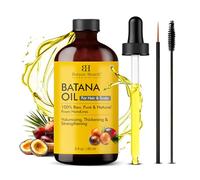 Botanic Hearth Olio di batana per la crescita dei capelli e il trattamento dei capelli, 2 fl, ispirato al dottor Sebi, olio di batana puro e crudo al 100%, trattamento per cuoio capelluto e capelli