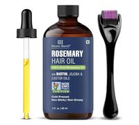 Botanic Hearth Olio per capelli al rosmarino con Derma Roller, 60 ml