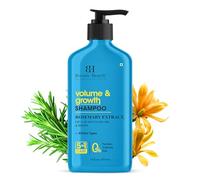 Botanic Hearth Shampoo volume e crescita - Con estratto di rosmarino, Cica, olio di ylang ylang e biotina - Senza parabeni e solfati - Cura 5 in 1 per tutti i tipi di capelli - 16 fl. oz