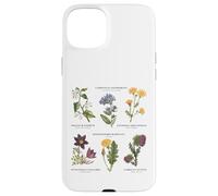 Botanica vintage - Sei fiori selvatici con nomi latini Custodia per iPhone 15 Plus