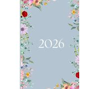 Botanical 2026 A5 Family Diary With Week To Page: Weekly Organiser For Business or Home