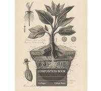 Botanical Anatomy Notebook: College Ruled Pages with Vintage Scientific Plant Illustrations for Study, Notes, and Science Lovers