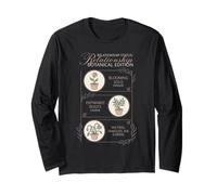 Botanical Cursed Relationship Status Plant Lover Humor Tee Maglia a Manica