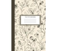 Botanical Elegance Journal Notebook: Minimalist Line Art for Inspired Writing